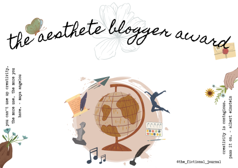 Aesthete Blogger Award